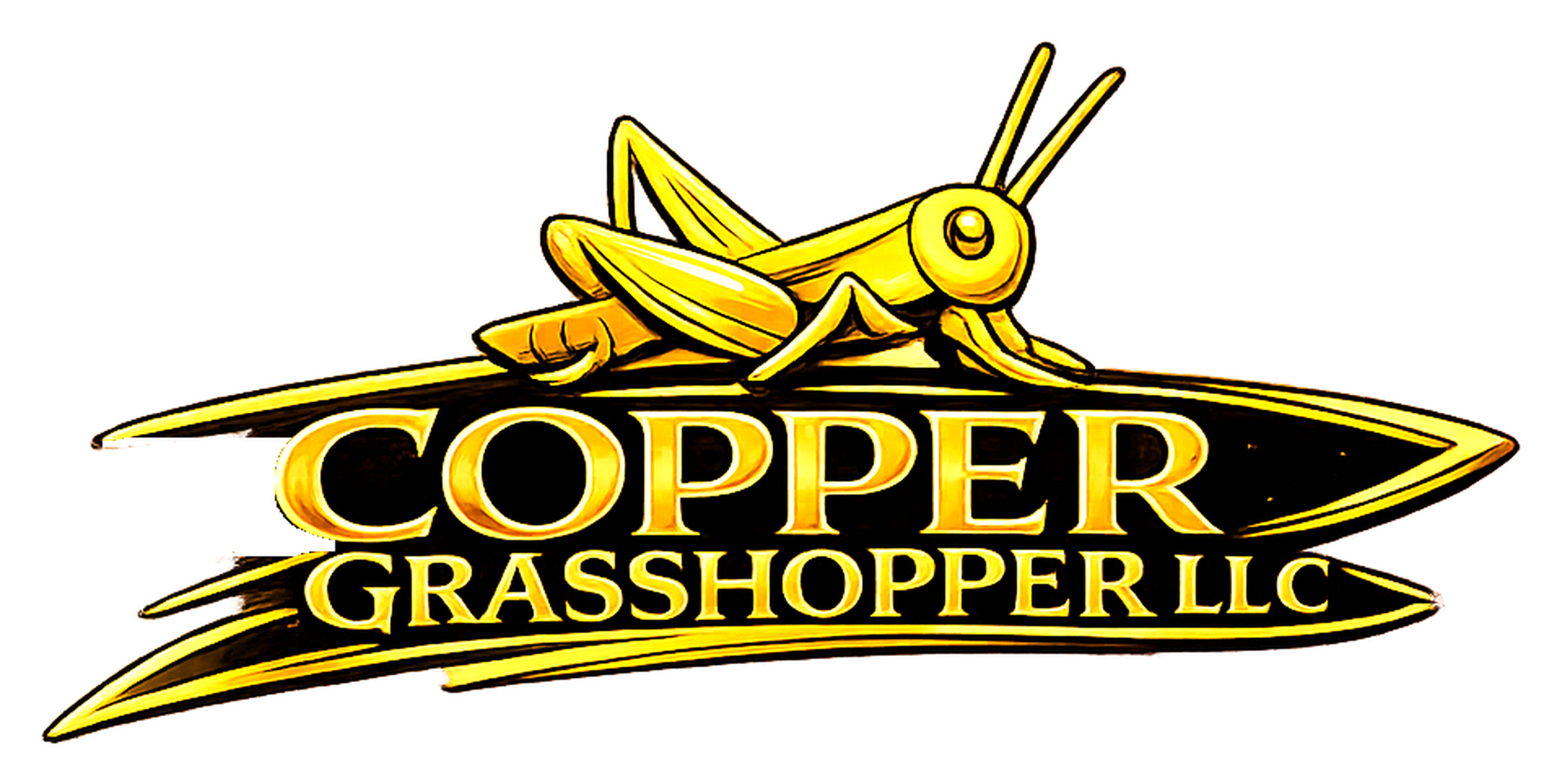 Coppergrasshopper logo